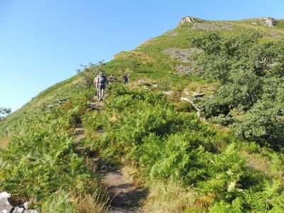 monte directe sur la crte