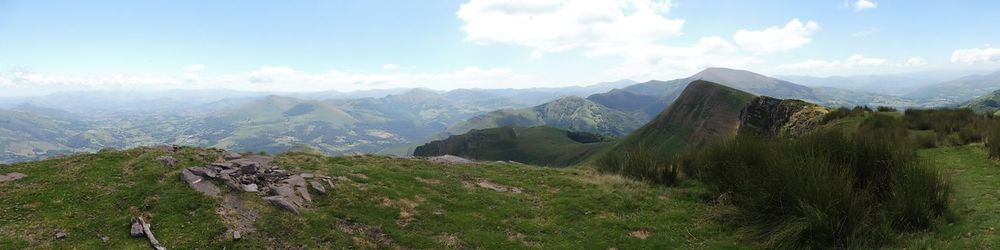 du sommet d Astate, panorama vers sud-est 
