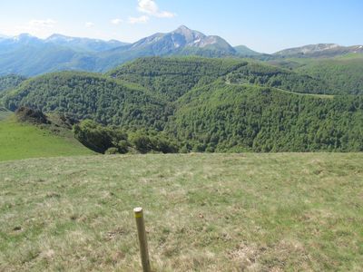 en montant vers le Pic des Escaliers