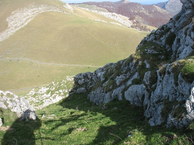 en haut du couloir en Z